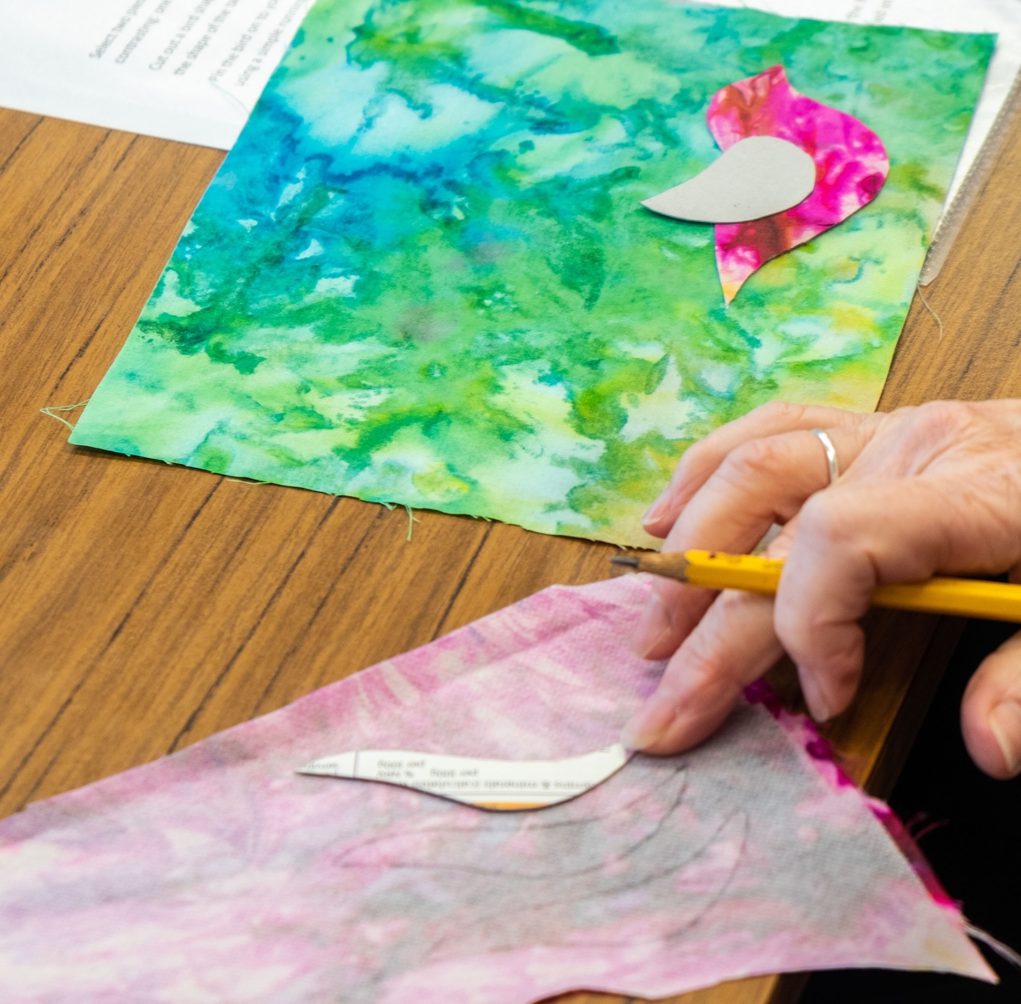 1 Cutting the fabric shapes