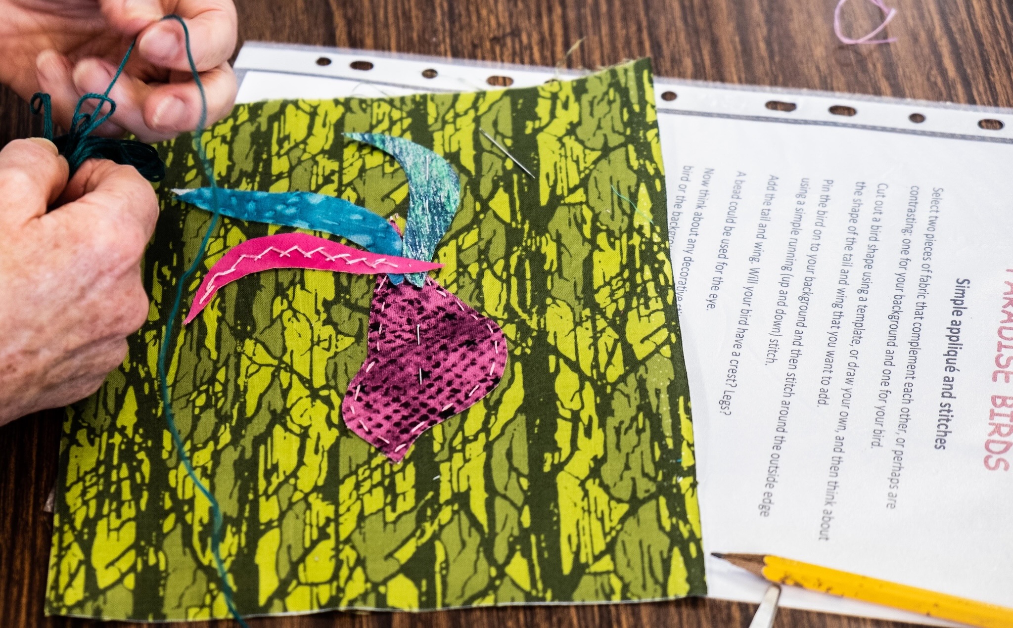 5 Selecting more thread