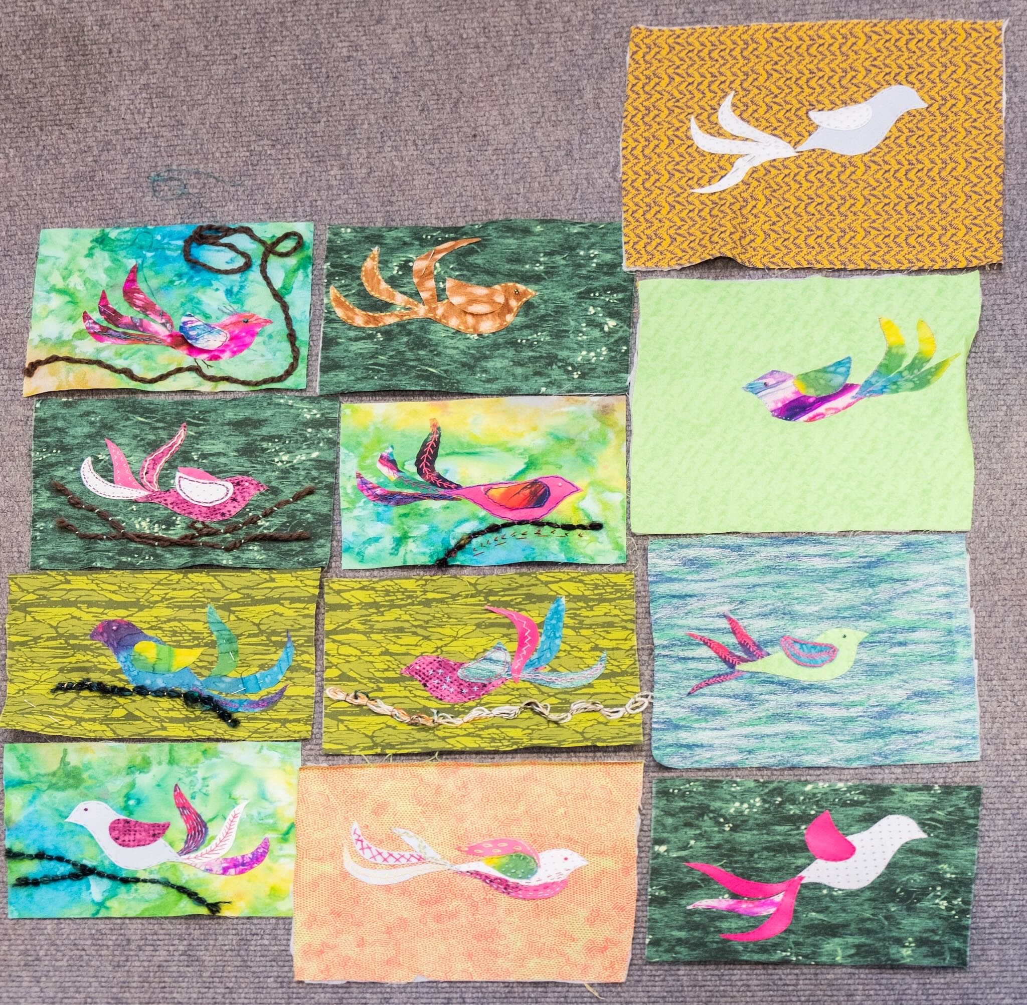 6 Twelve birds of paradise