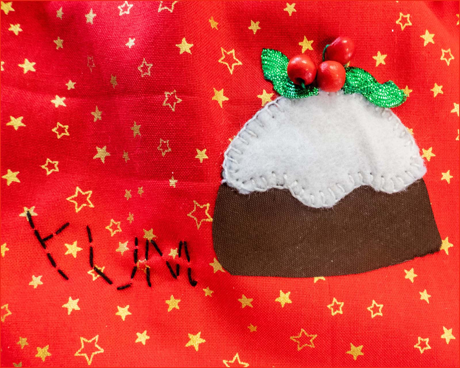 Amber's yummy Christmas pudding