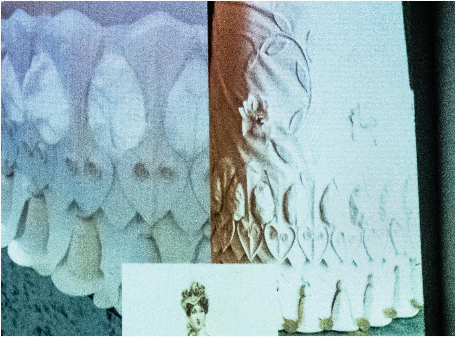 Detail of dress decorations