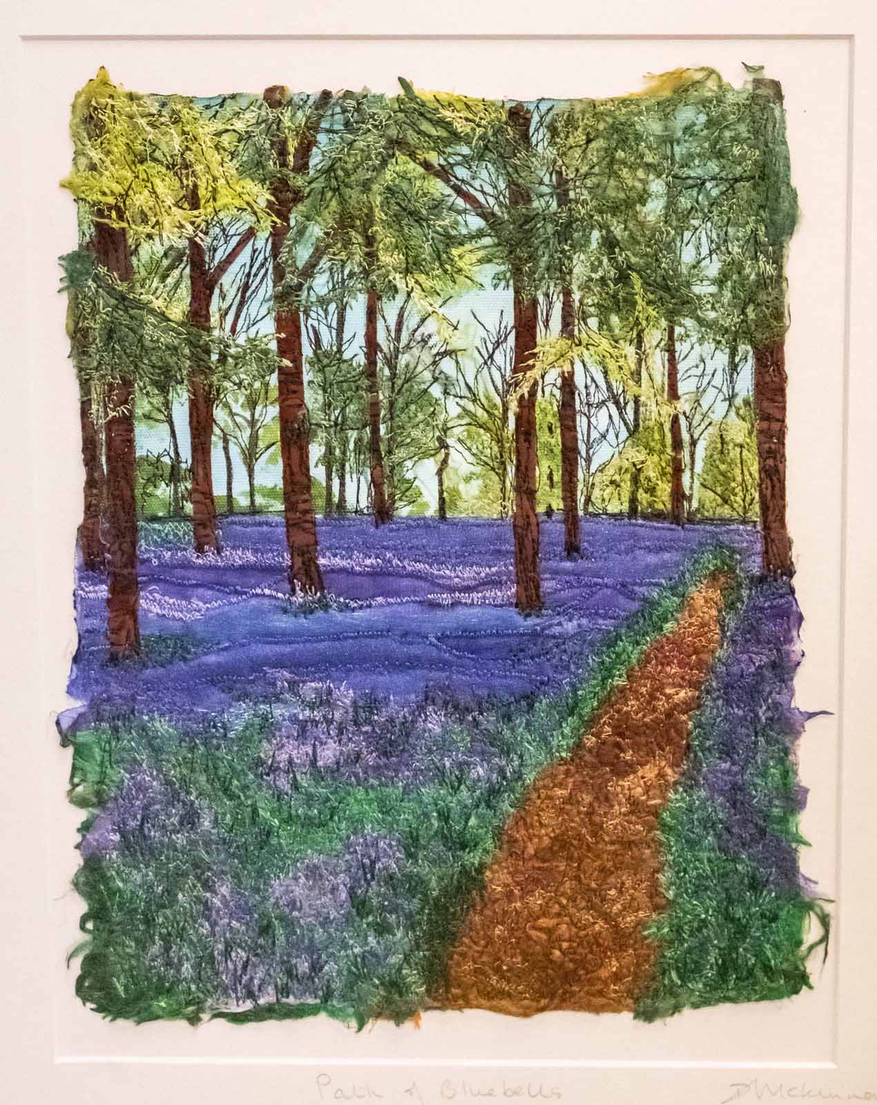 Diana McKinnon's bluebell wood 1