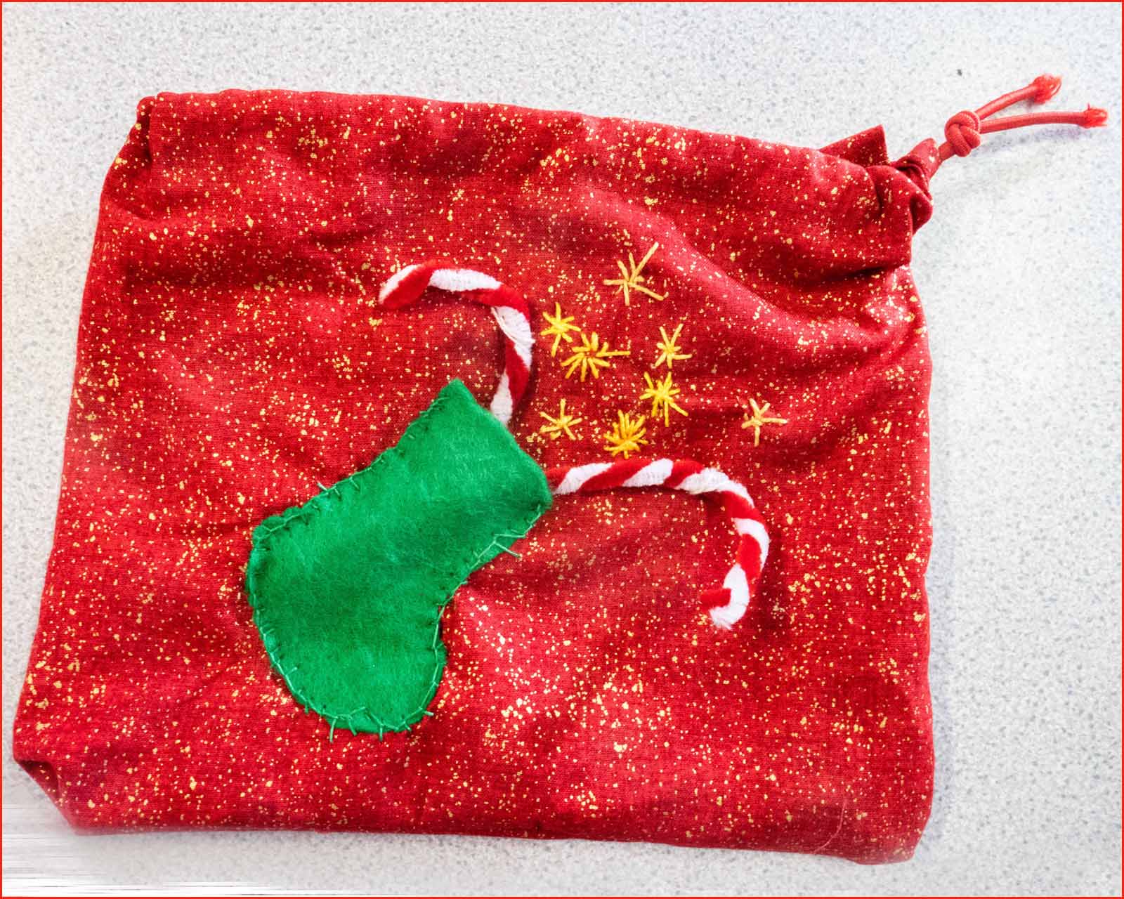 Isobel's filled stocking