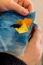 Jonathan tacking applique