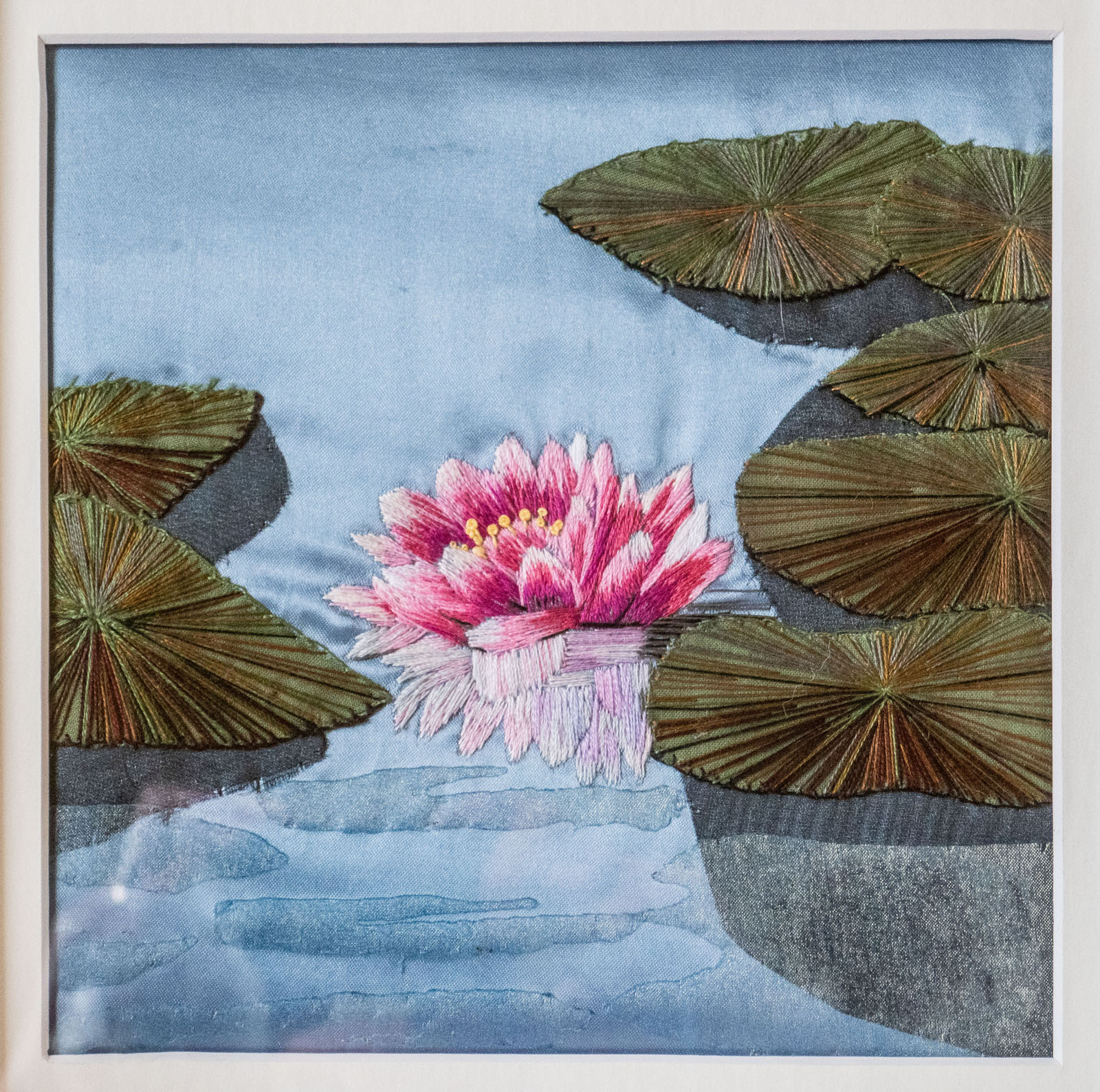 My Embroidery - Water lily April 2024