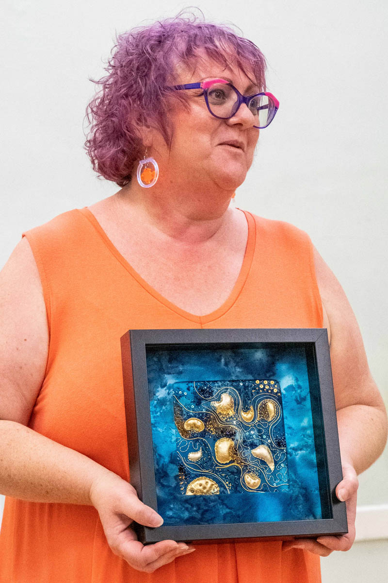 Sonja Galsworthy with a contemporary piece