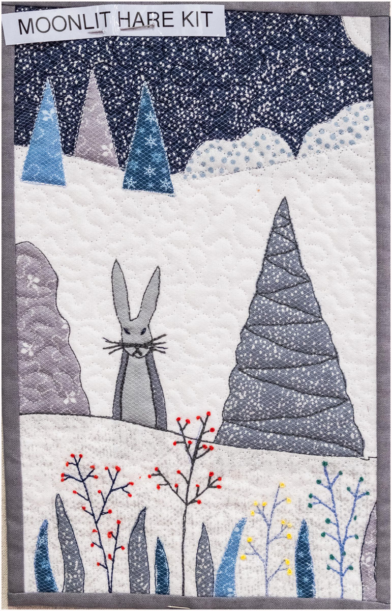 The moonlit hare quilt
