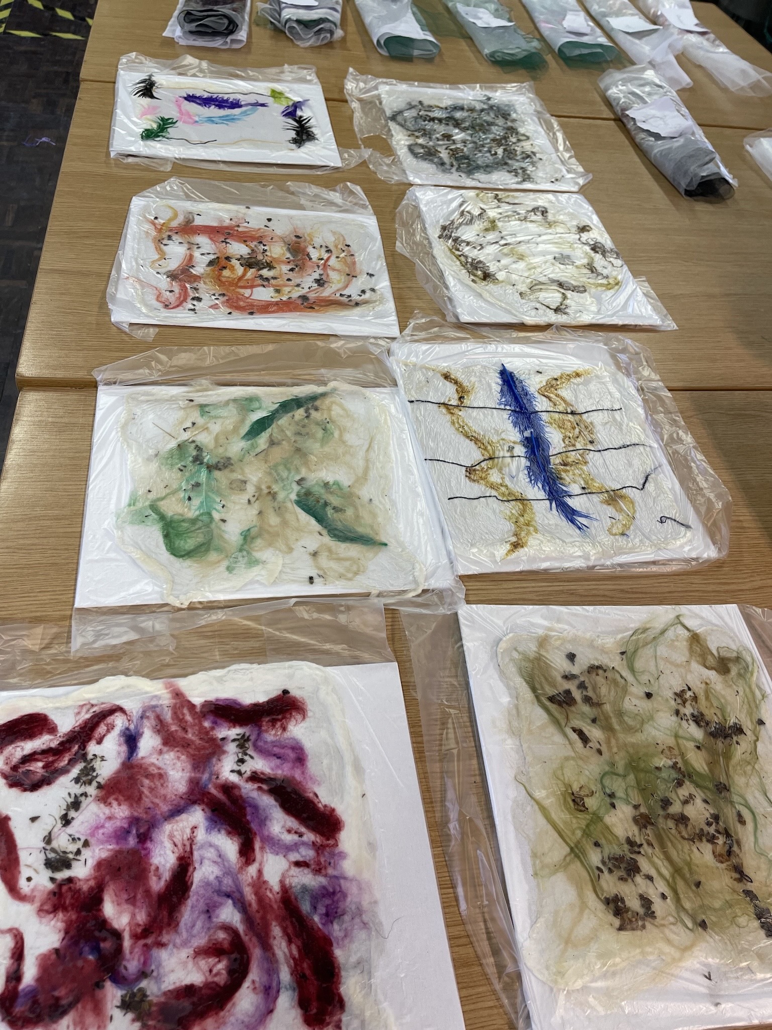 Work Packed for Home